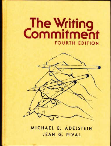 9780155978355: The Writing Commitment