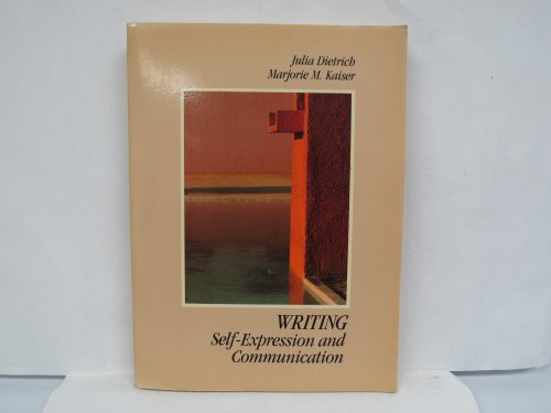 Beispielbild fr Writing: Self Expression and Communication zum Verkauf von Wonder Book