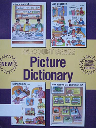 Beispielbild fr Harcourt Brace Picture Dictionary zum Verkauf von Wonder Book