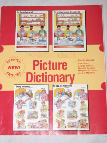 Beispielbild fr Harcourt Brace Picture Dictionary (English and Spanish Edition) zum Verkauf von Decluttr