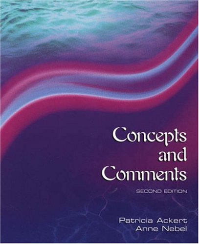 9780155997189: Concepts and Comments: A Reader for Students of English as a Second Language, Second Edition