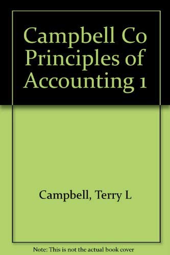 9780156000284: Campbell Co Principles of Accounting 1