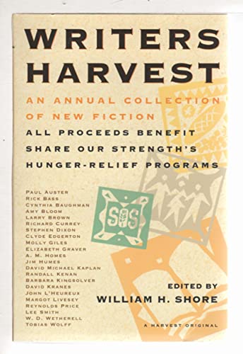 Imagen de archivo de Writer's Harvest: An Annual Collection of New Fiction a la venta por Faith In Print