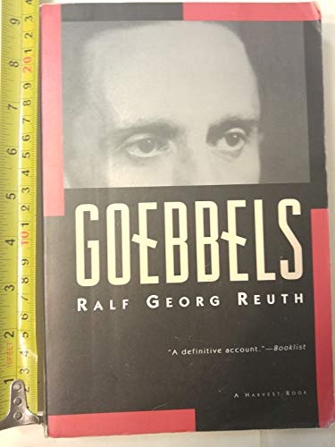 9780156001397: Goebbels
