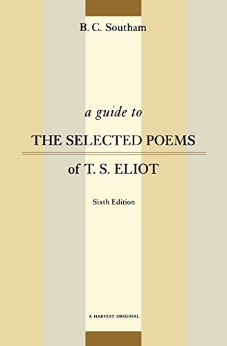 Imagen de archivo de A Guide to the Selected Poems of T. S. Eliot a la venta por SecondSale