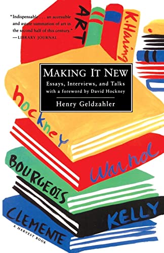 Beispielbild fr Making It New : Essays, Interviews, and Talks zum Verkauf von Better World Books