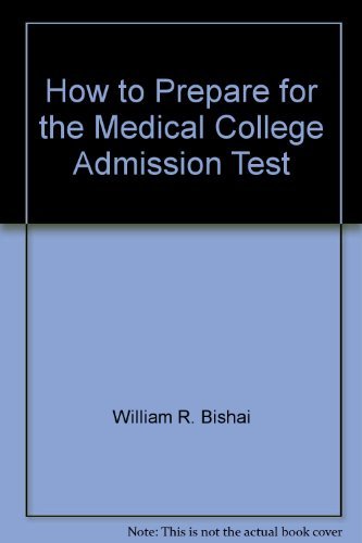 Stock image for How to prepare for the medical college admission test (Books for professionals) for sale by Nelson Freck