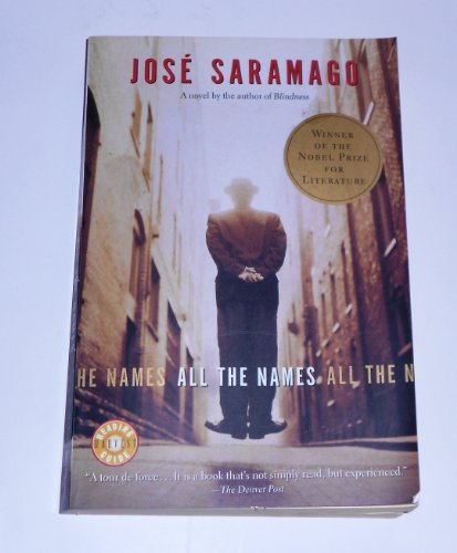 All The Names (9780156010597) by Saramago, JosÃ©