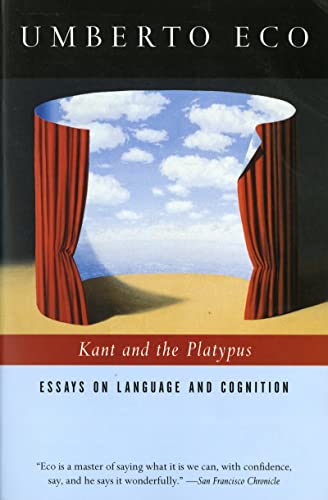 Beispielbild fr Kant and the Platypus: Essays on Language and Cognition zum Verkauf von Goodwill Southern California
