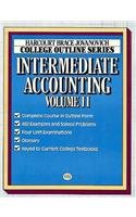 Beispielbild fr Intermediate Accounting (Harcourt Brace Jovanovich College Outline Series) zum Verkauf von HPB-Red