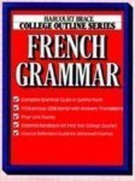 9780156016117: French Grammar: (College Outline Series) (Books for professionals)