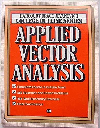 Stock image for Applied Vector Analysis for sale by Better World Books Ltd