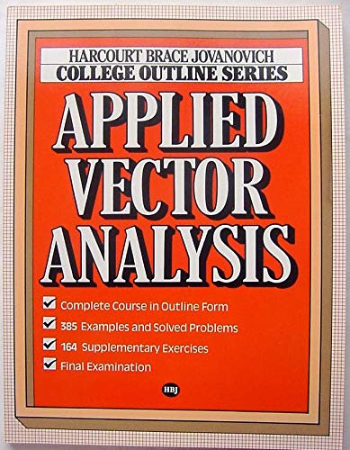 Applied Vector Analysis (Books for Professionals) (9780156016971) by Hsu, Hwei