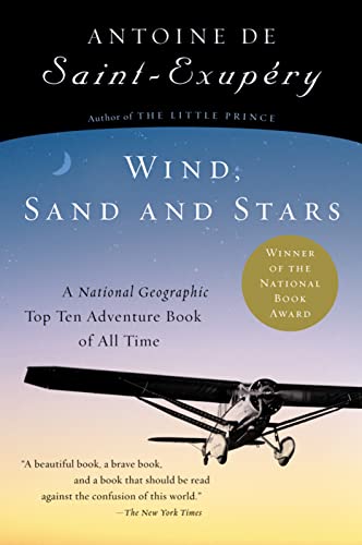 Beispielbild fr Wind, Sand And Stars (Harvest Book) zum Verkauf von KuleliBooks