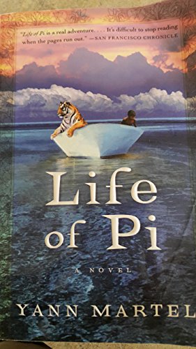 Imagen de archivo de Life of pie A NOVEL YANN MARTEL a la venta por ThriftBooks-Atlanta