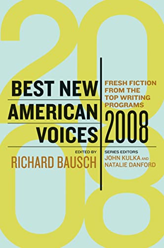 Beispielbild fr Best New American Voices 2008 zum Verkauf von Wonder Book