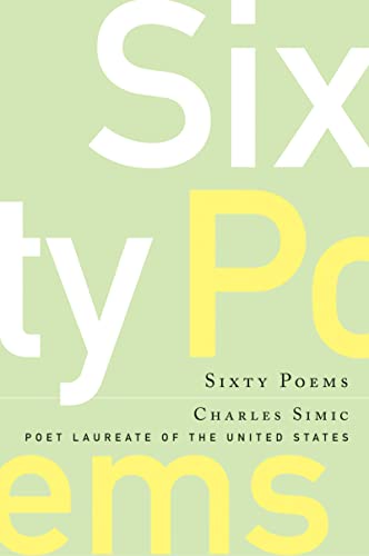 Stock image for Sixty Poems for sale by Wonder Book