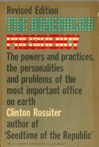 Imagen de archivo de American Presidency a la venta por Wonder Book
