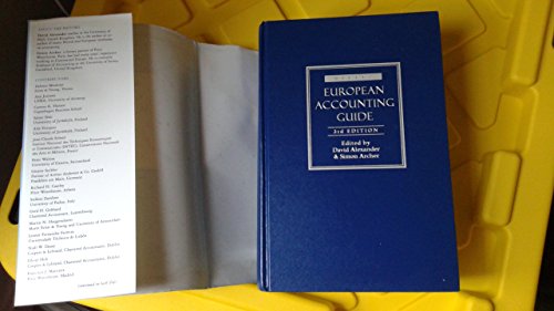 Miller European Accounting Guide (9780156060776) by Alexander, David; Archer, Simon