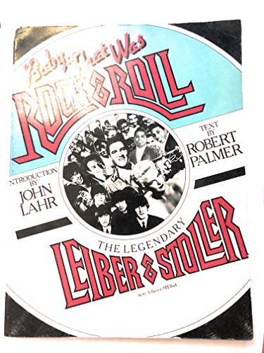 Stock image for Baby, That Was Rock & Roll: The Legendary Leiber & Stoller (Harvest/HBJ Book) for sale by Orion Tech