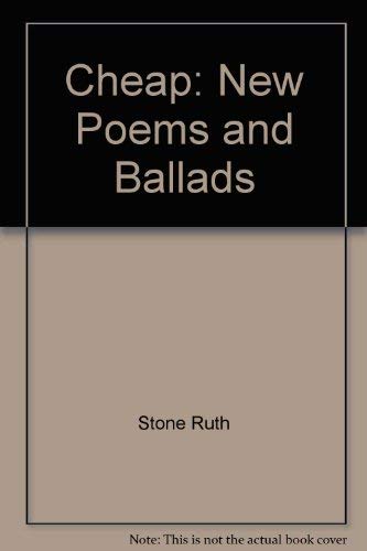 9780156167987: Cheap: New Poems and Ballads
