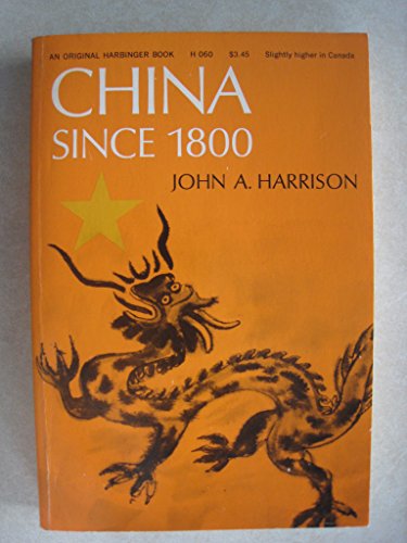 Beispielbild fr China Since Eighteen Hundred (Harbinger Books) zum Verkauf von Wonder Book