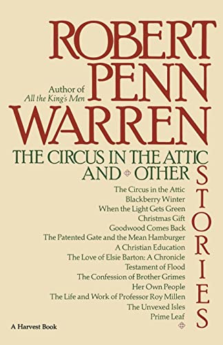 9780156180023: The Circus in the Attic: and Other Stories (Harvest/HBJ Book)