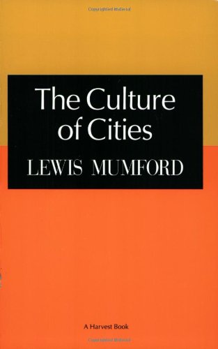 Stock image for The Culture of Cities for sale by Housing Works Online Bookstore