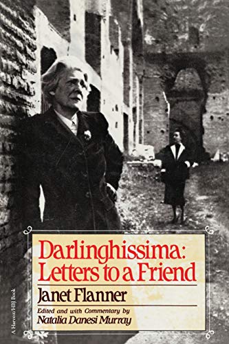 Beispielbild fr Darlinghissima: Letters to a Friend zum Verkauf von Online-Shop S. Schmidt