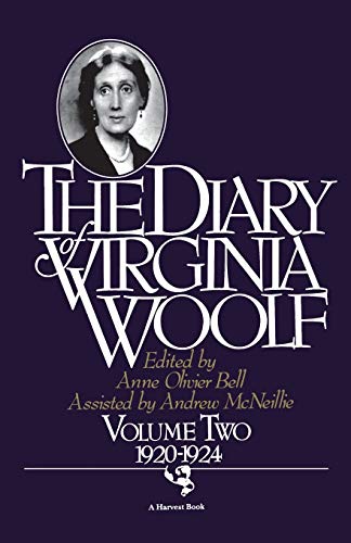 Beispielbild fr Diary of Virginia Woolf, The: Volume Two 1920-1924 zum Verkauf von Open Books West Loop