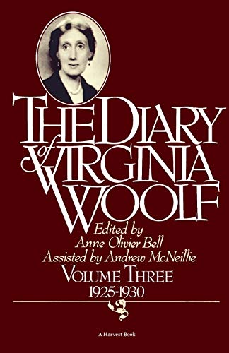 9780156260381: The Diary of Virginia Woolf, Vol. 3: 1925-30: 1925-1930