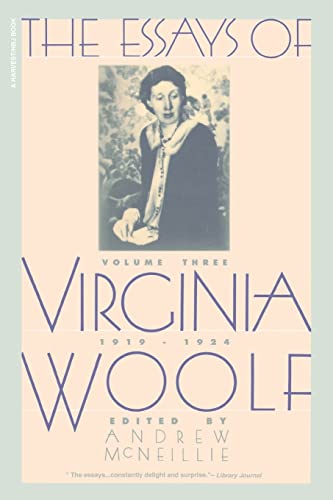 Stock image for The Essays of Virginia Woolf, Vol. 3: 1919-1924 for sale by HPB-Emerald