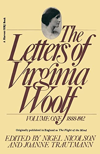 9780156508810: The Letters of Virginia Woolf: Vol. 1 (1888-1912)