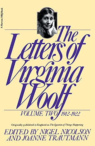 Imagen de archivo de The Letters of Virginia Woolf: 1912-1922: Vol 2 a la venta por Revaluation Books