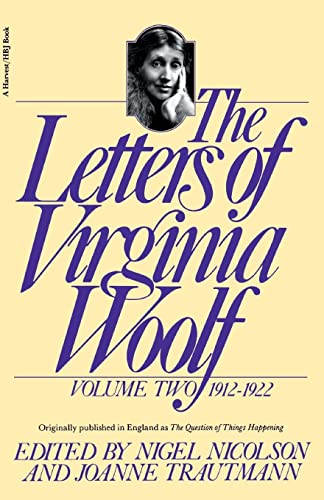 9780156508827: The Letters of Virginia Woolf: Volume 2, 1912-1922: Volume II: 1912-1922 (Virginia Woolf Library)