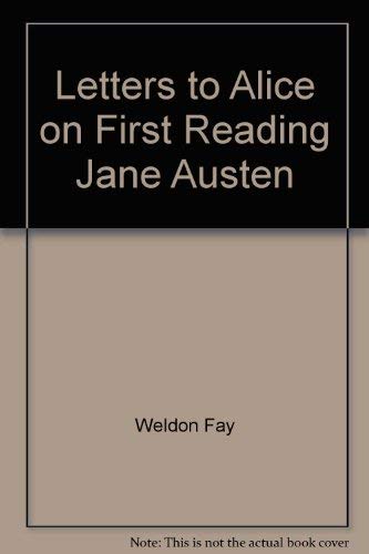 Imagen de archivo de Letters to Alice on first reading Jane Austen a la venta por Wonder Book