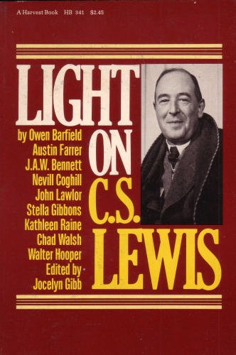 Beispielbild fr Light on C. S. Lewis zum Verkauf von Better World Books