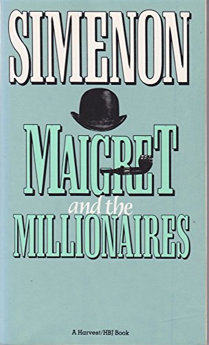 Beispielbild fr Maigret and the Millionaires zum Verkauf von Better World Books