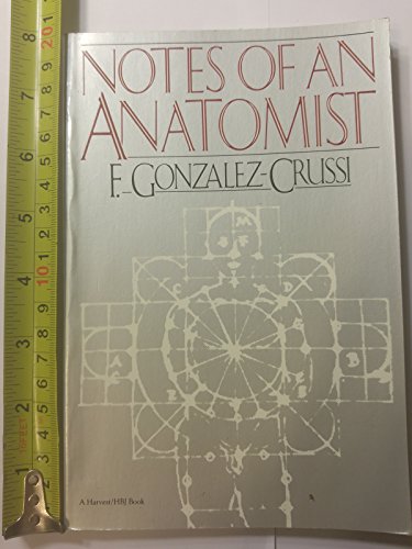 Imagen de archivo de Notes of an Anatomist a la venta por Better World Books