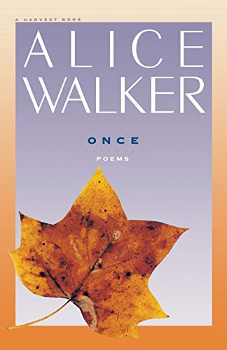 Stock image for Once: Poems By Alice Walker for sale by UHR Books