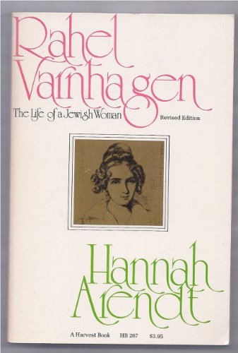 9780156761000: Rahel Varnhagen: the Life of a Jewish Woman