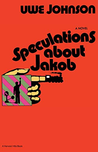 Stock image for Speculations About Jakob for sale by GF Books, Inc.
