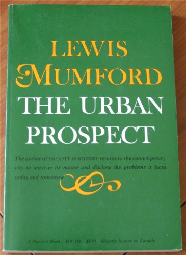 Stock image for The Urban Prospect for sale by Better World Books