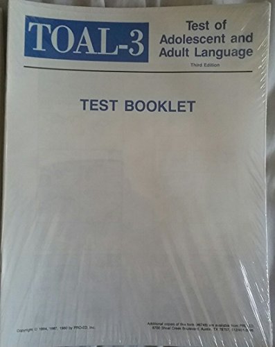 Test of Adolescent and Adult Language: Test Booklets, 10 (9780158898032) by Hammill, Donald; Brown, Virginia; Larsen, Stephen