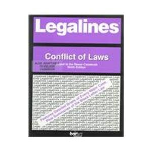 Stock image for Legalines: Conflict of Laws : Adaptable to Ninth Edition of Reese Casebook for sale by HPB-Emerald