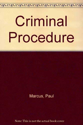 9780159003473: Criminal Procedure
