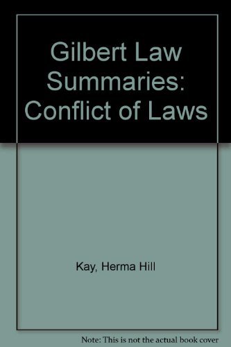 Stock image for Gilbert Law Summaries: Conflict of Laws for sale by HPB-Red