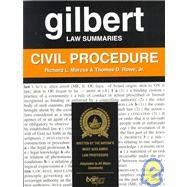 Stock image for Gilbert Law Summaries: Civil Procedure for sale by Bank of Books
