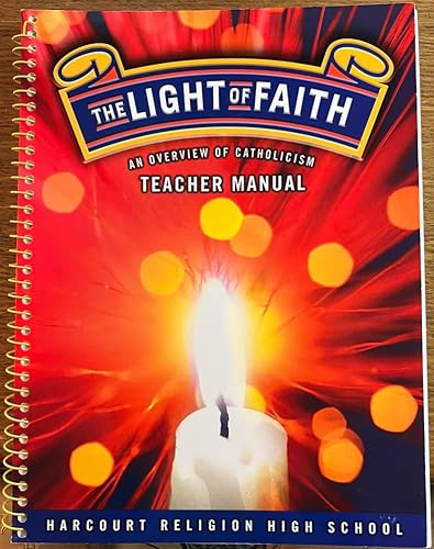 Stock image for The Light of Faith an overview of Catholicism Teachers Manual for sale by Booksavers of MD