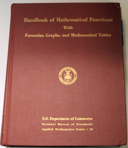 9780160002021: Handbook of Mathematical Functions